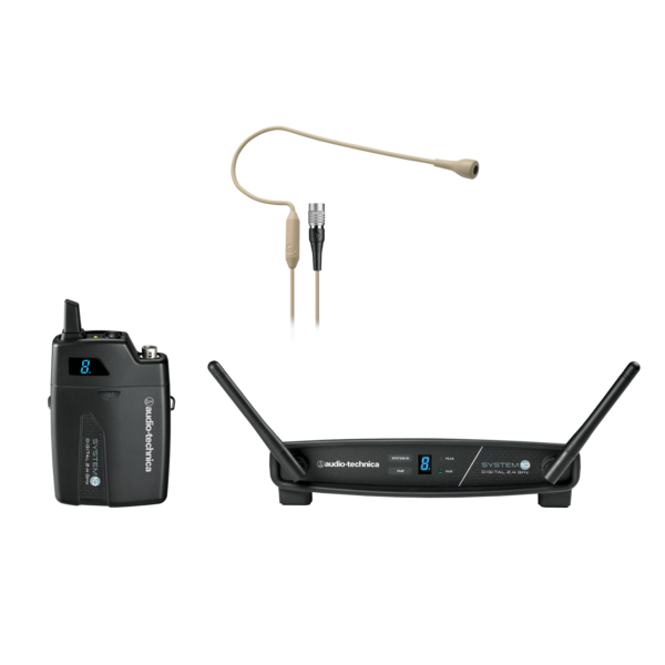 ATW-1101/H92-TH SYSTEM 10 DIGITAL HEADSET WIRELESS SYSTEM: ATW-R1100 RECEIVER AND ATW-T1001 UNIPAK TRANSMITTER WITH